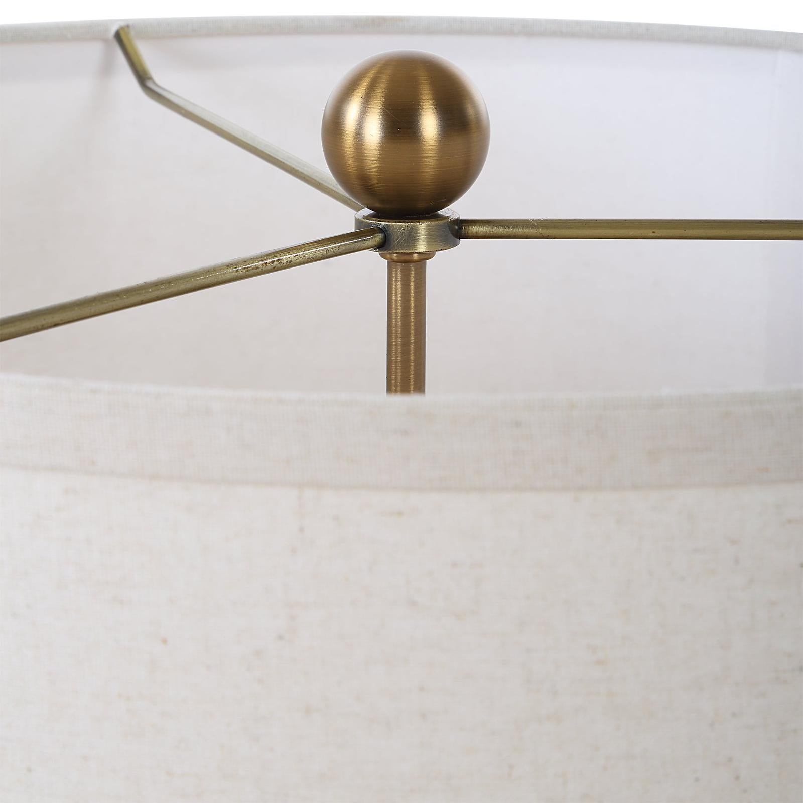 Uttermost Cardoni Smoke Table Lamp