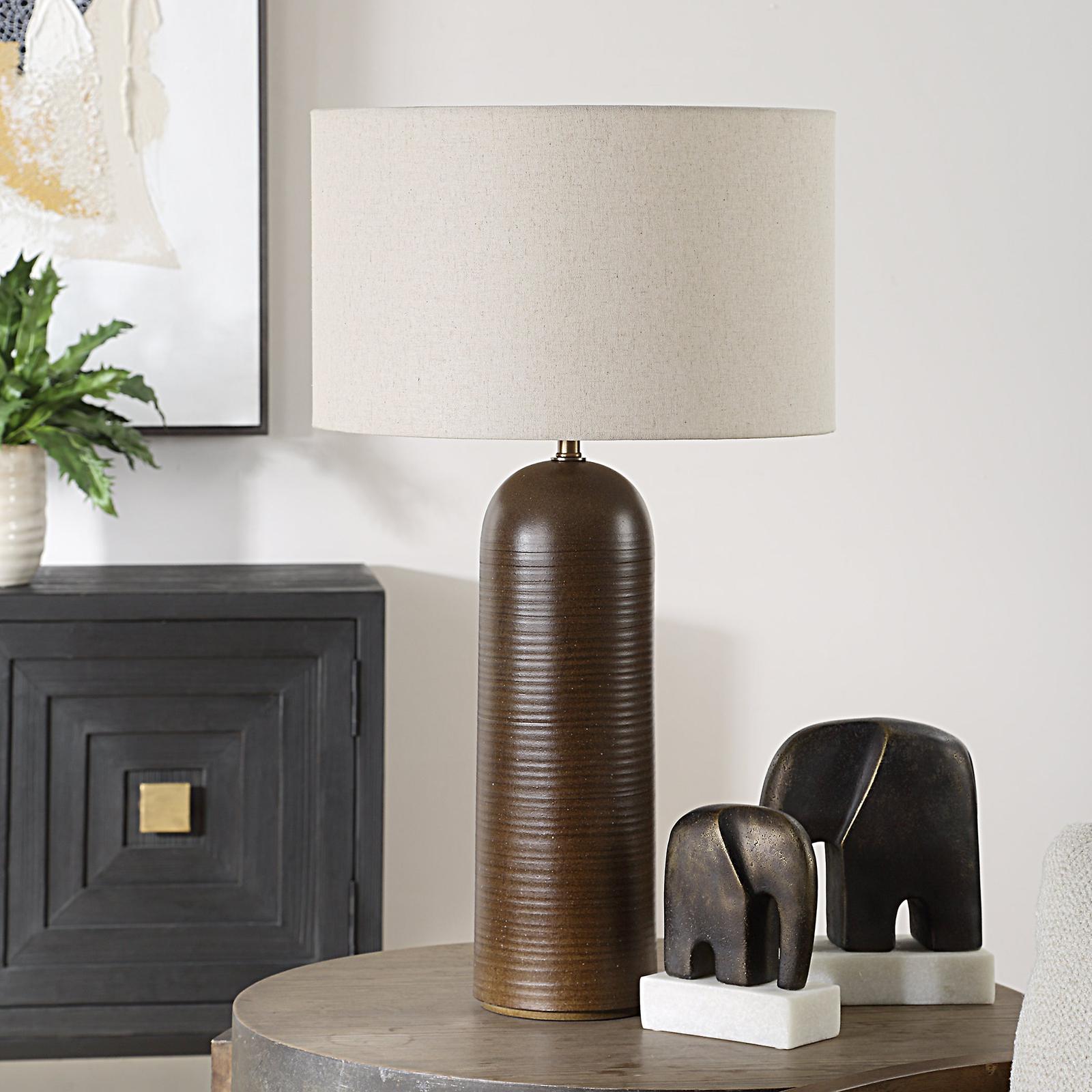 Uttermost Trexler Brown Table Lamp