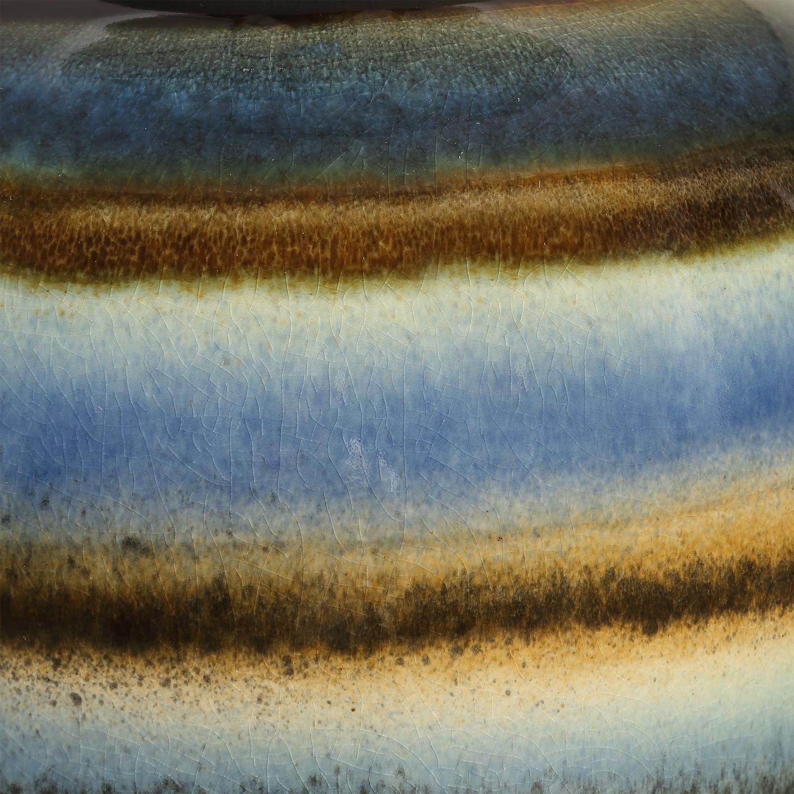 Uttermost Judarn Blue Brown Table Lamp