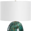 Uttermost Ceralene Green Table Lamp