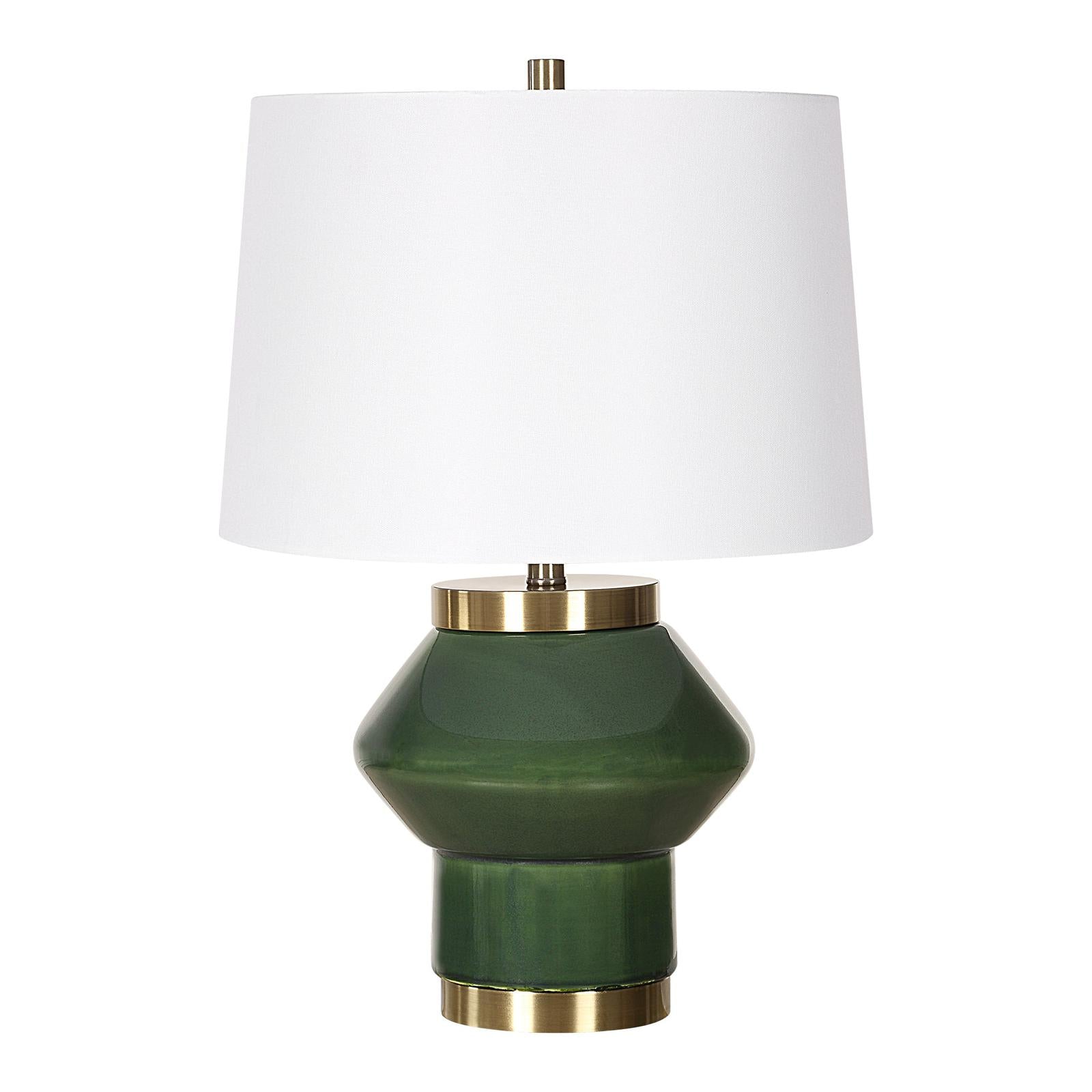 Uttermost Tayson Jade Green Table Lamp