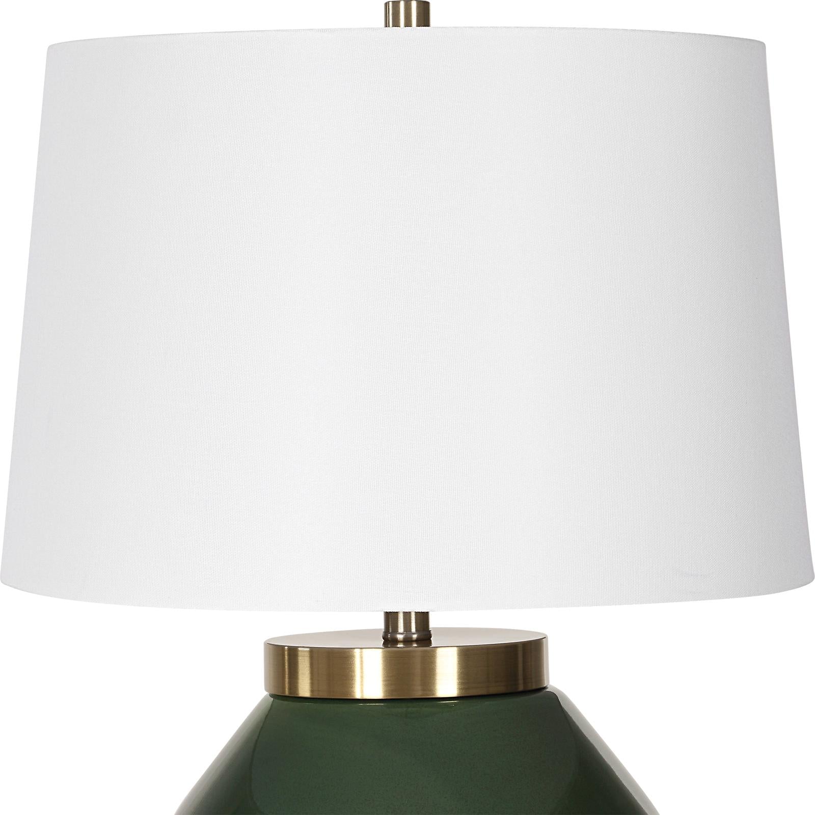 Uttermost Tayson Jade Green Table Lamp