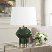 Uttermost Tayson Jade Green Table Lamp