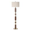 Uttermost Stacked Wooden Floor Lamp