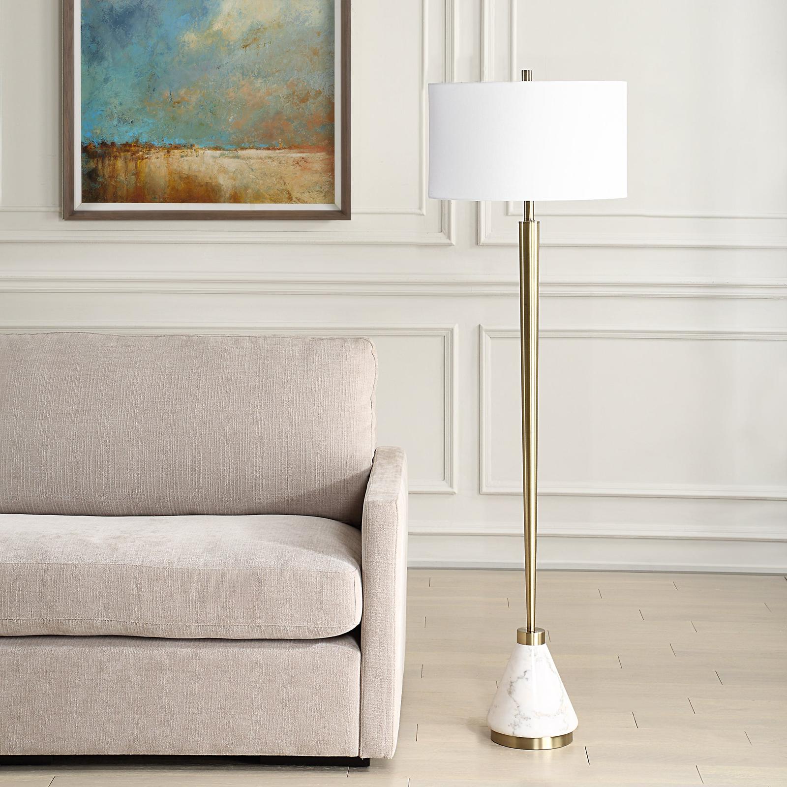 Uttermost Curran Tapered Metal Floor Lamp