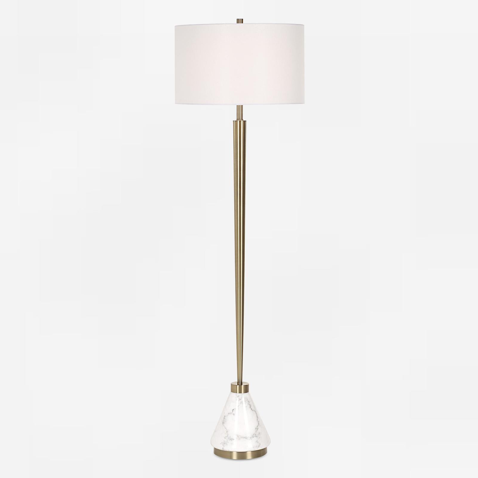 Uttermost Curran Tapered Metal Floor Lamp