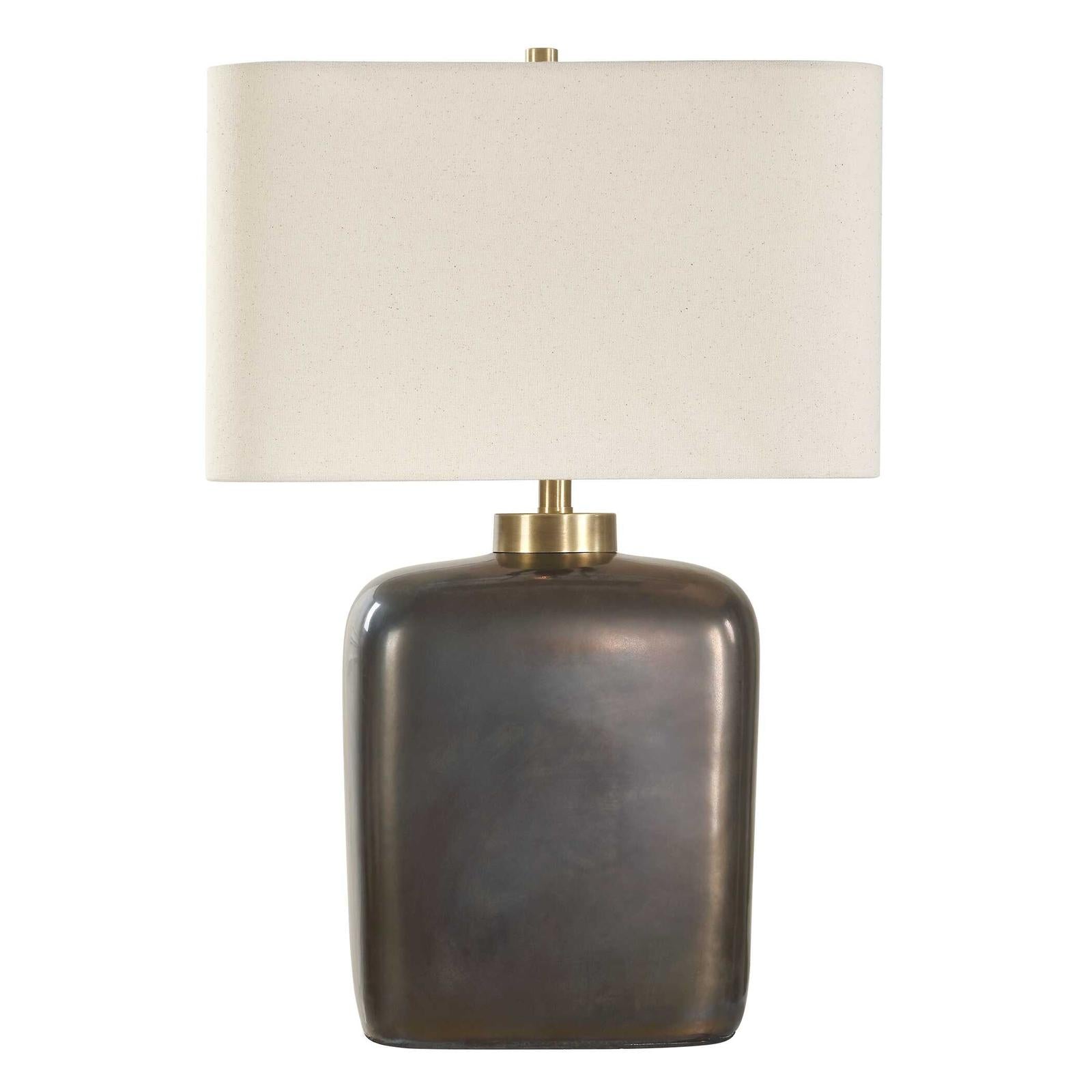 Uttermost Quentin Dark Bronze Table Lamp