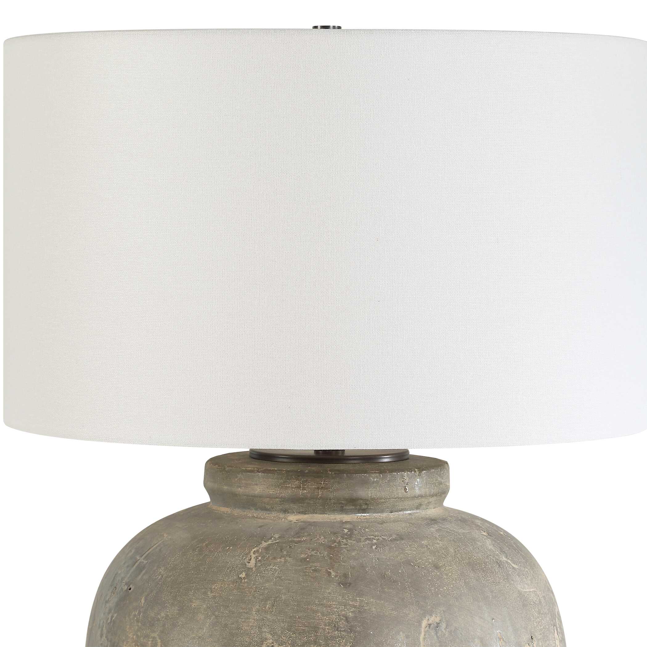 Uttermost Rock Of Ages Rust Brown Table Lamp