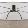 Uttermost Barat White Ceramic Table Lamp