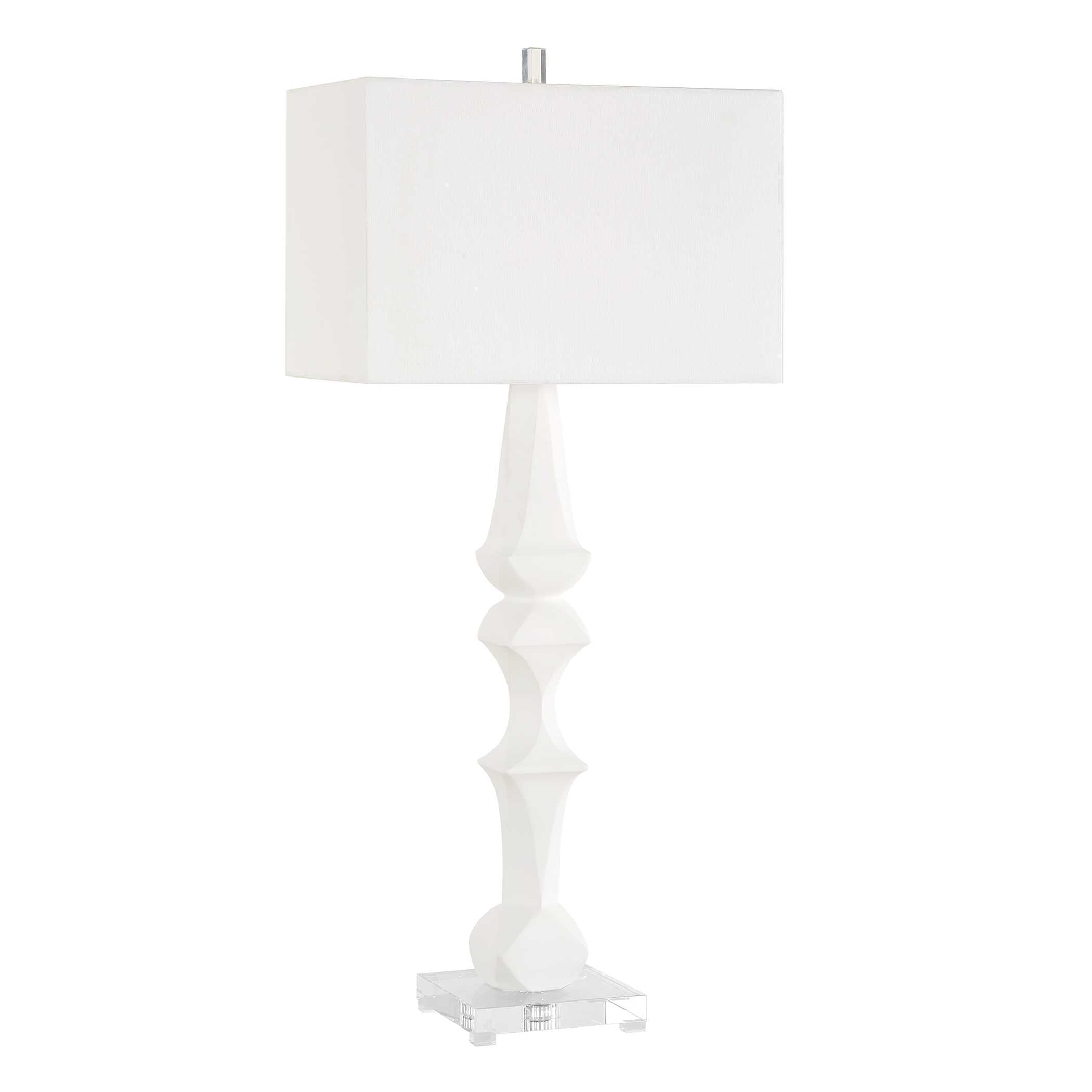 Uttermost Mayme White Table Lamp