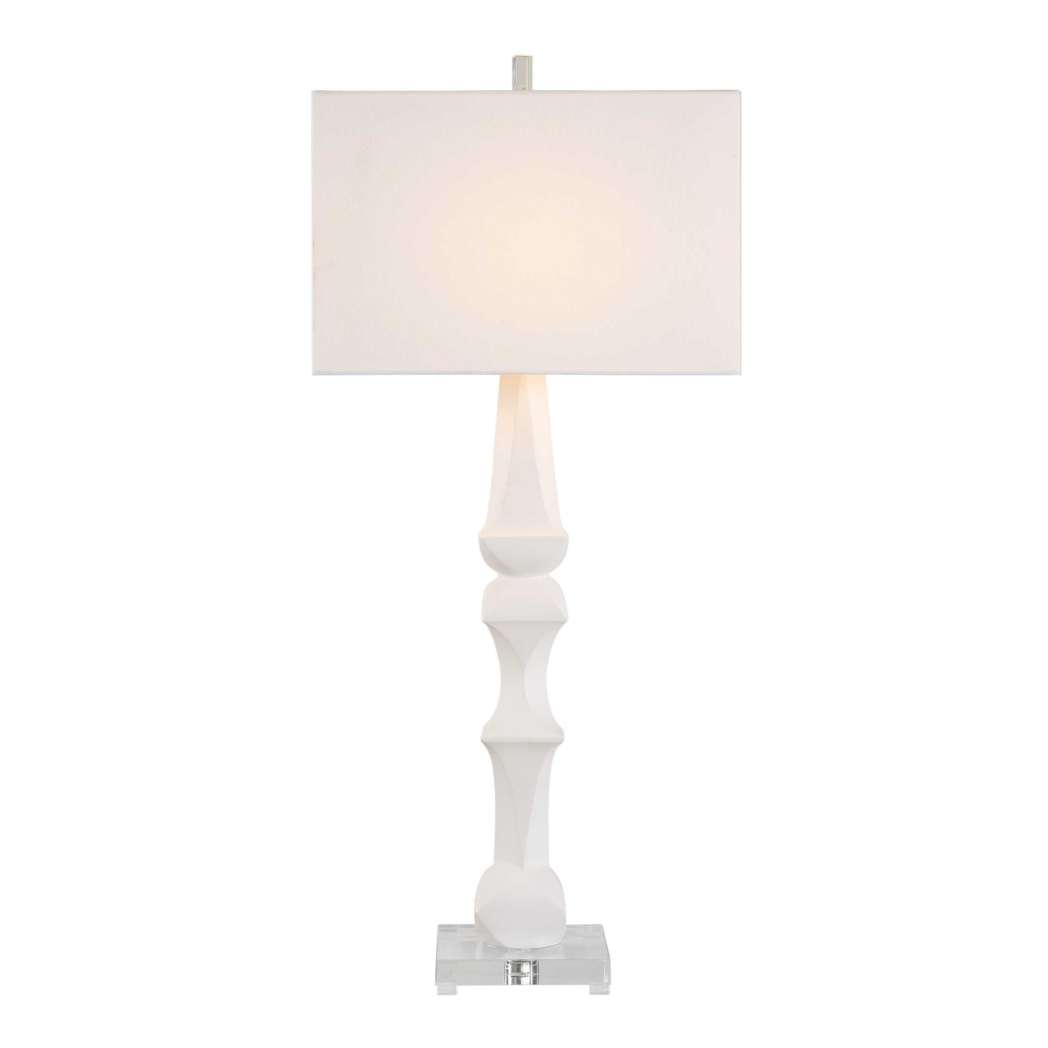Uttermost Mayme White Table Lamp
