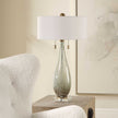 Uttermost Cardoni Green Table Lamp