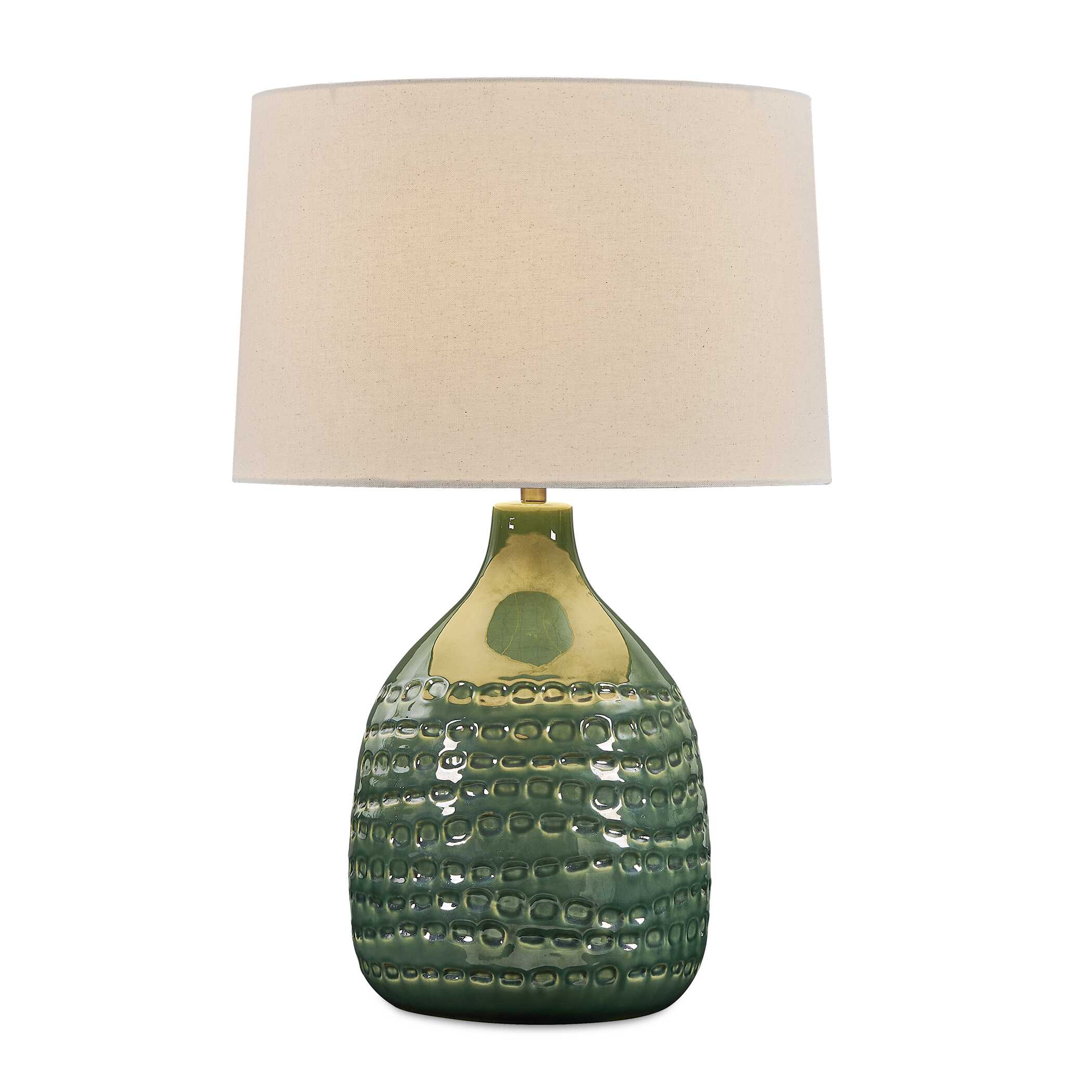 Uttermost Breya Green Glaze Table Lamp