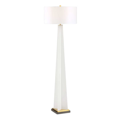 Uttermost Rosin White Floor Lamp