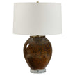 Uttermost Rye Glazed Brown Table Lamp