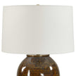 Uttermost Rye Glazed Brown Table Lamp
