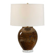 Uttermost Rye Glazed Brown Table Lamp