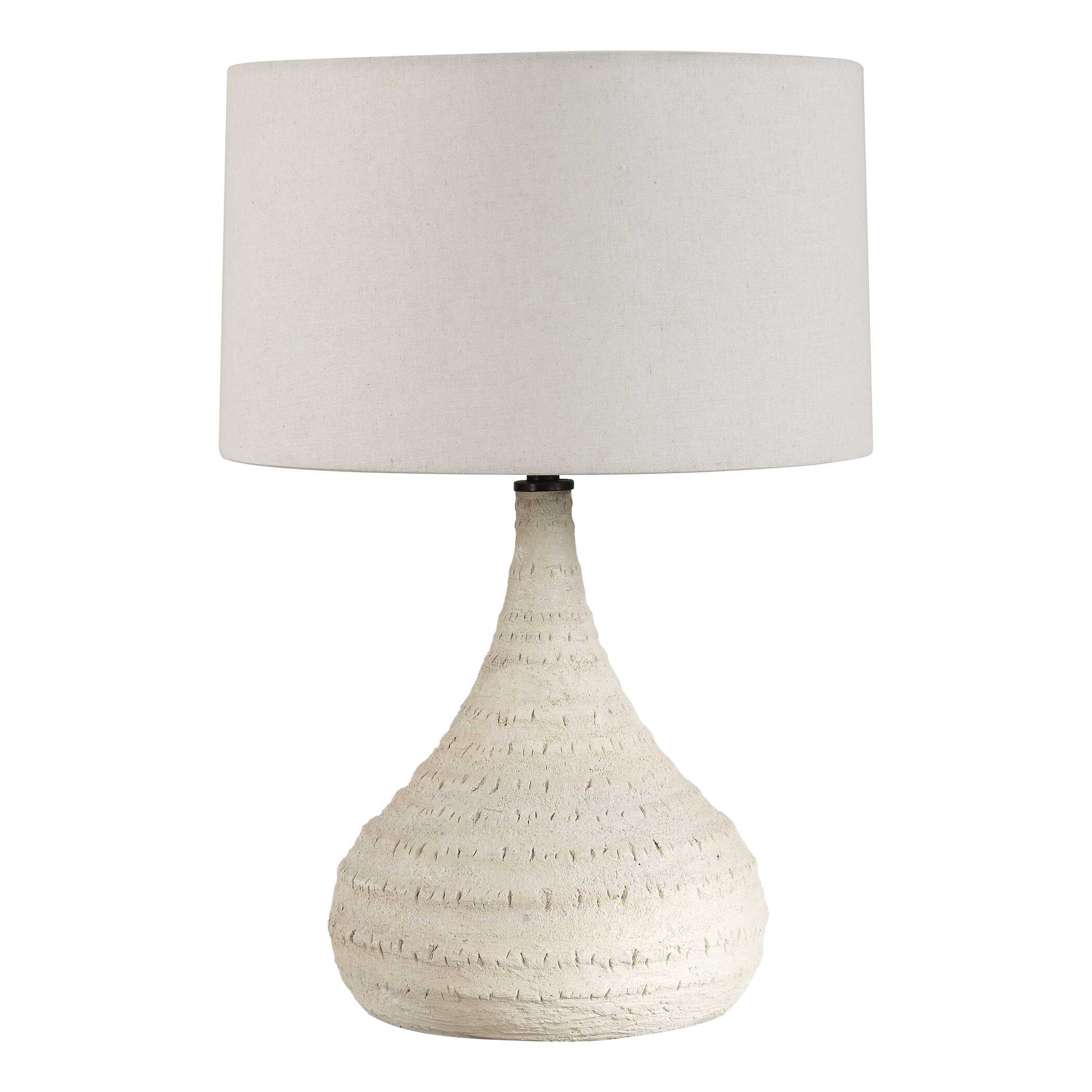 Uttermost Olsen Indoor-Outdoor White Table Lamp