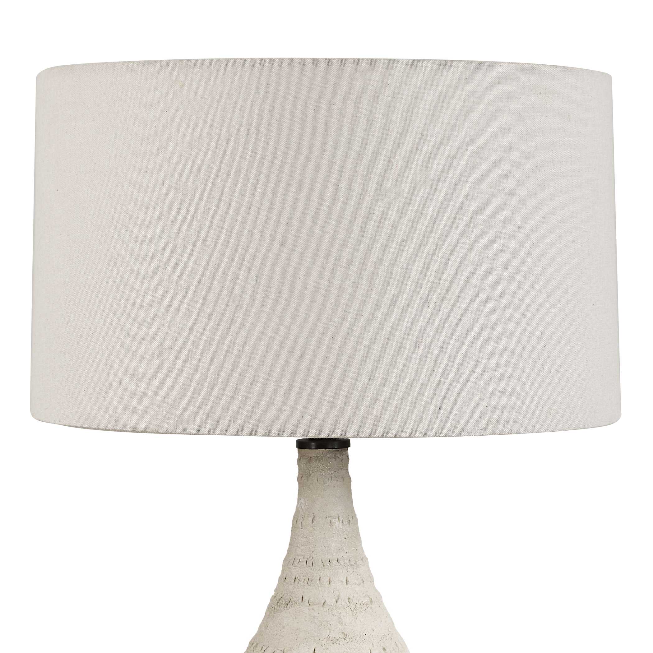 Uttermost Olsen Indoor-Outdoor White Table Lamp