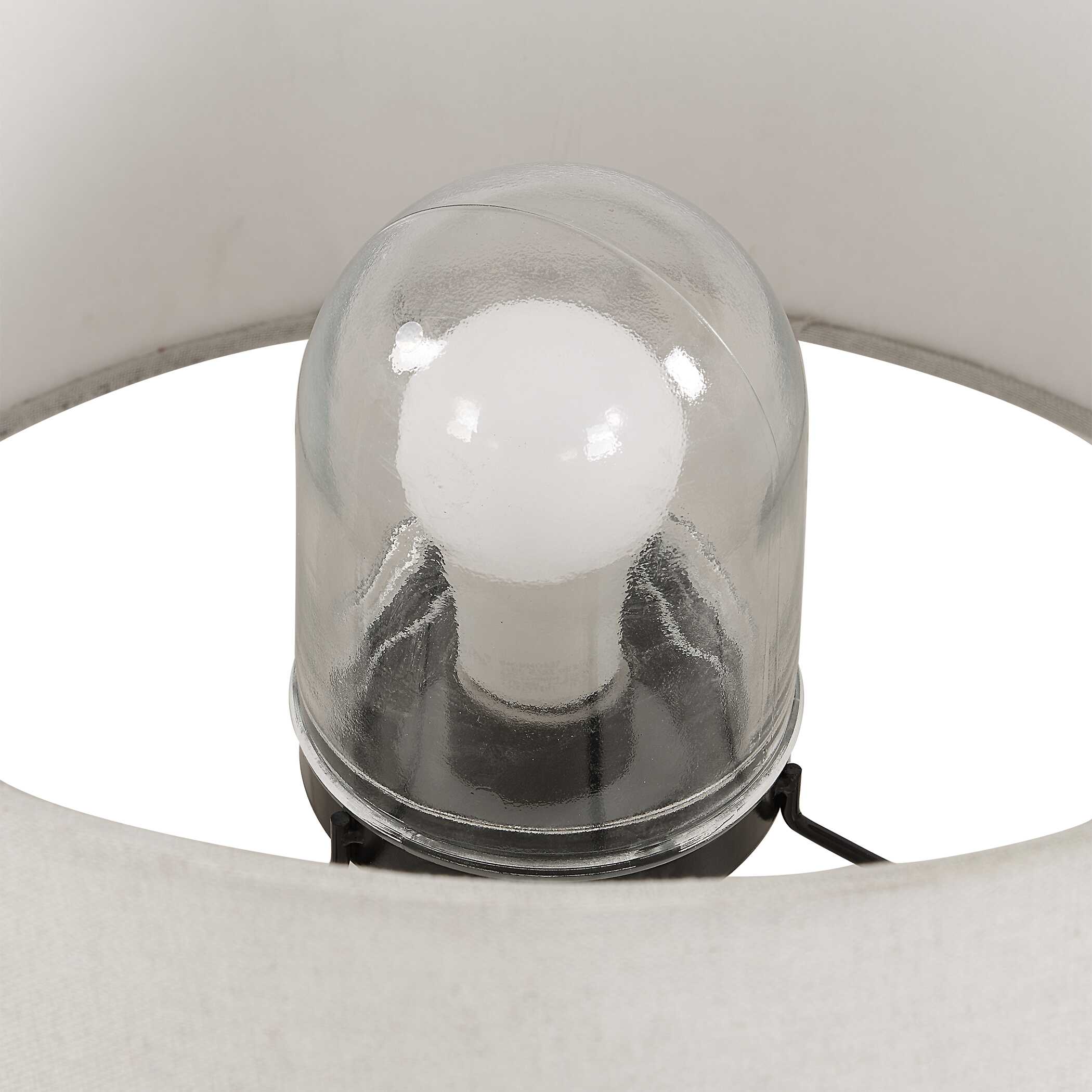 Uttermost Olsen Indoor-Outdoor White Table Lamp