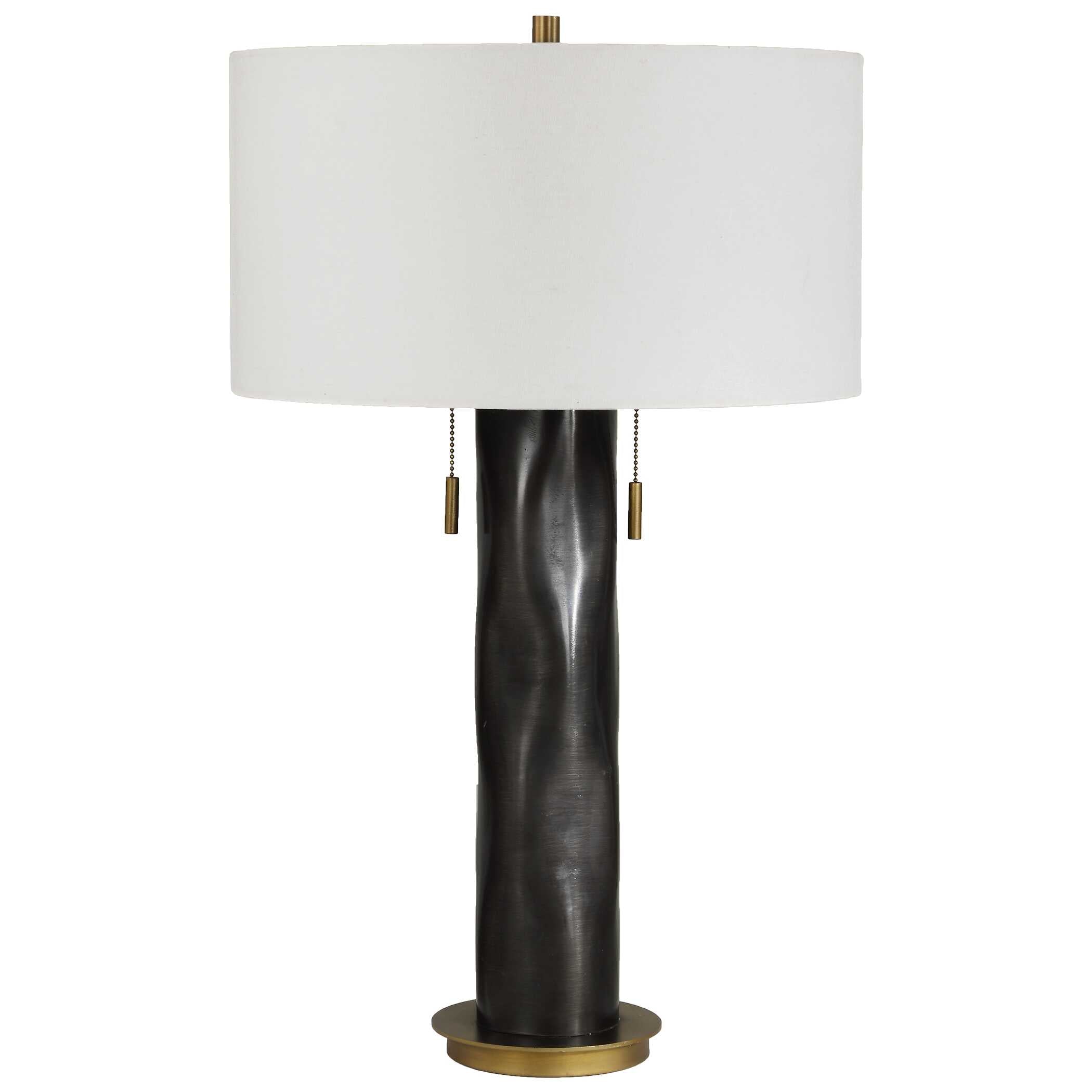 Uttermost Carmine Dark Bronze Table Lamp