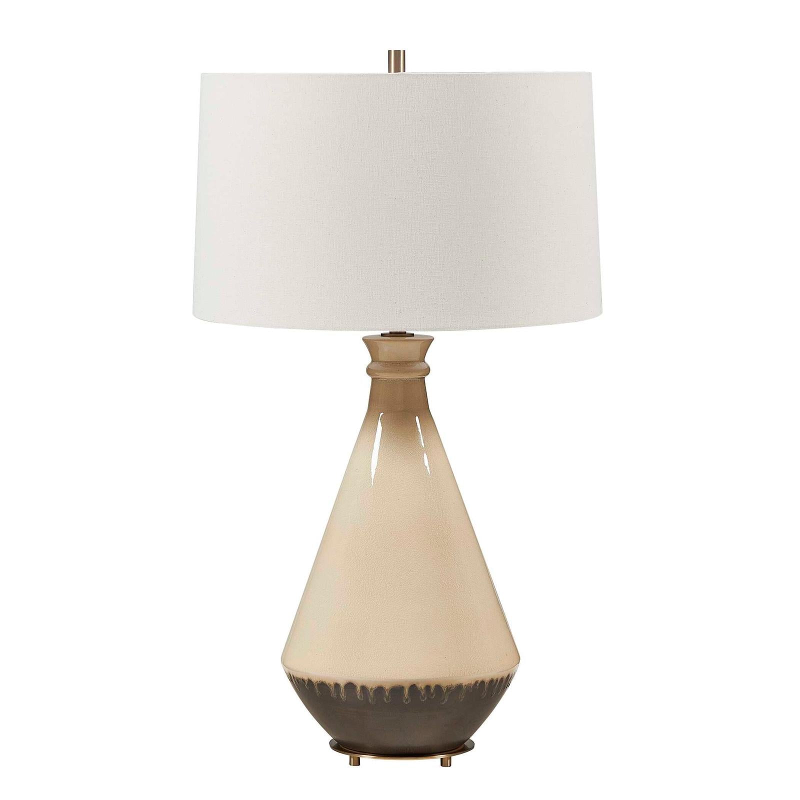Uttermost Banham Beige Table Lamp
