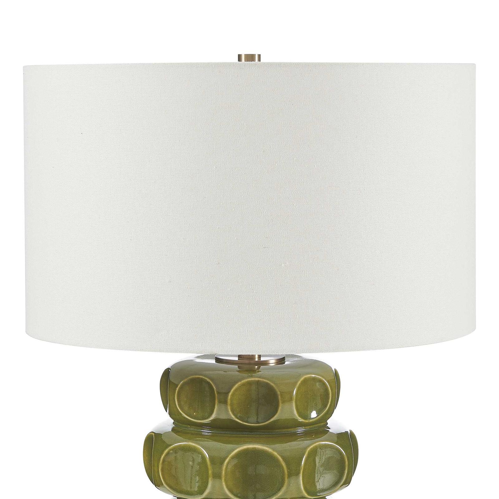 Uttermost Masau Moss Green Table Lamp