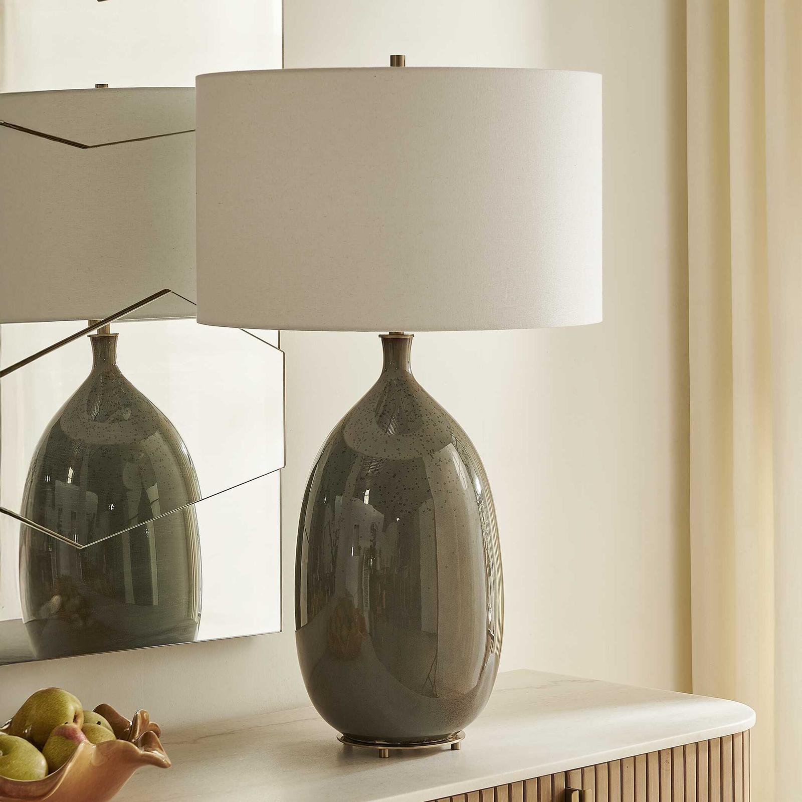 Uttermost Moultrie Warm Gray Table Lamp