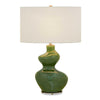 Uttermost Esall Dark Green Table Lamp