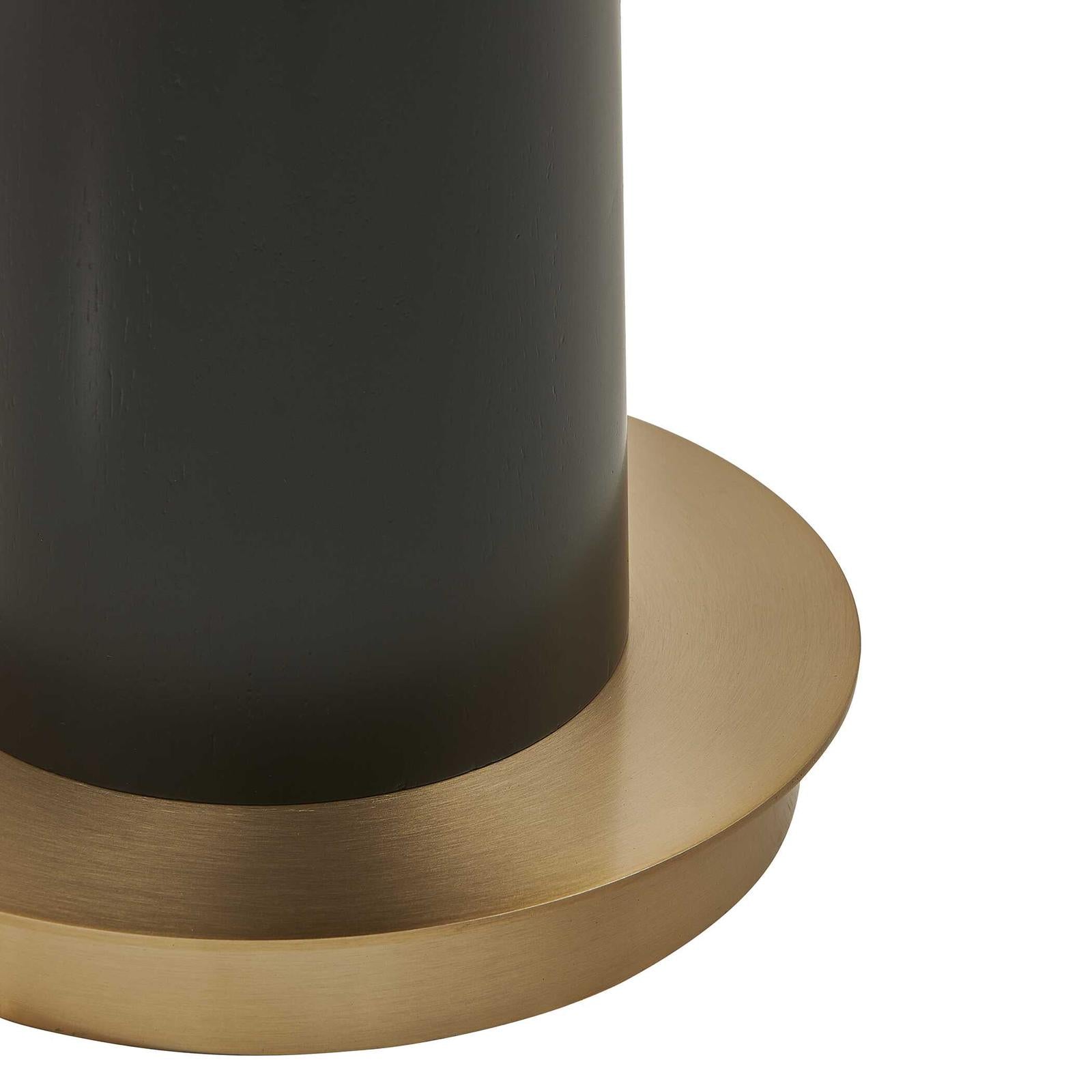 Uttermost Davis Black Floor Lamp