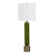 Uttermost Aspis Green Glass Table Lamp