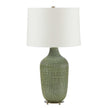 Uttermost Dulcich Green Grid Table Lamp