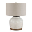 Uttermost Jarret Glaze White Table Lamp