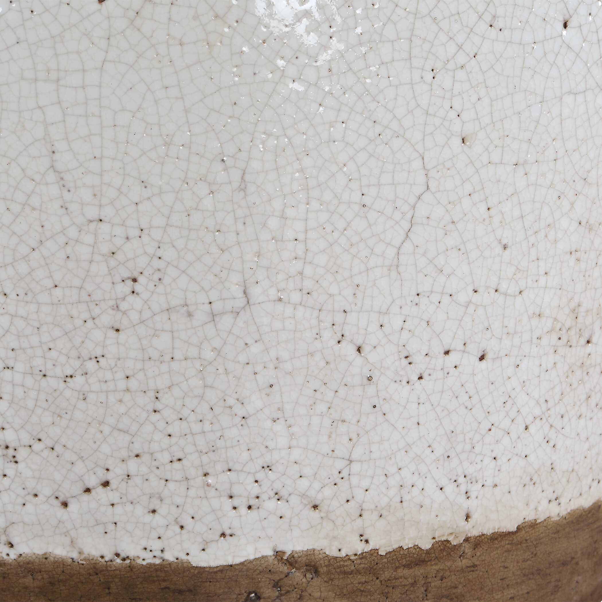 Uttermost Jarret Glaze White Table Lamp