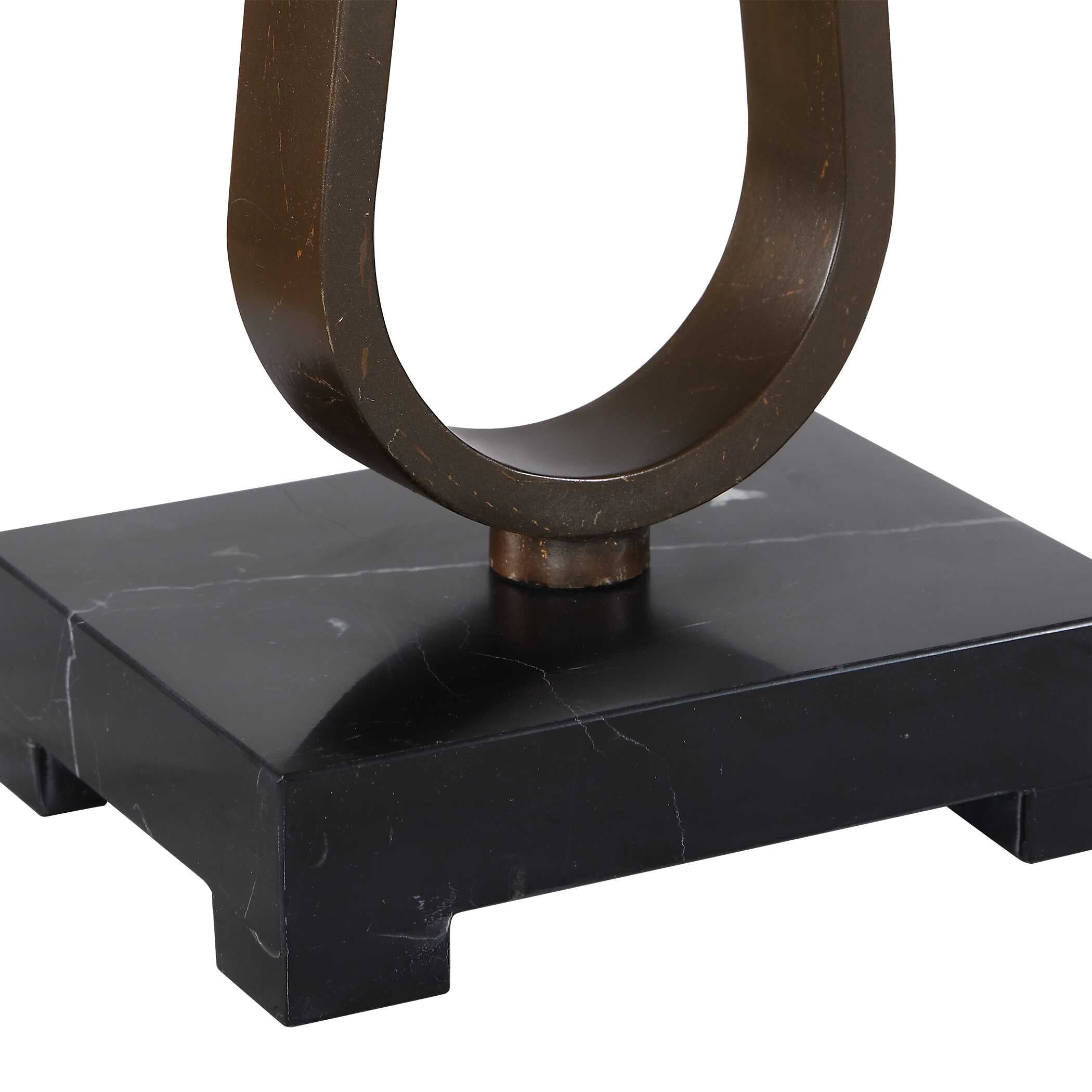 Uttermost Galloway Dark Bronze Table Lamp