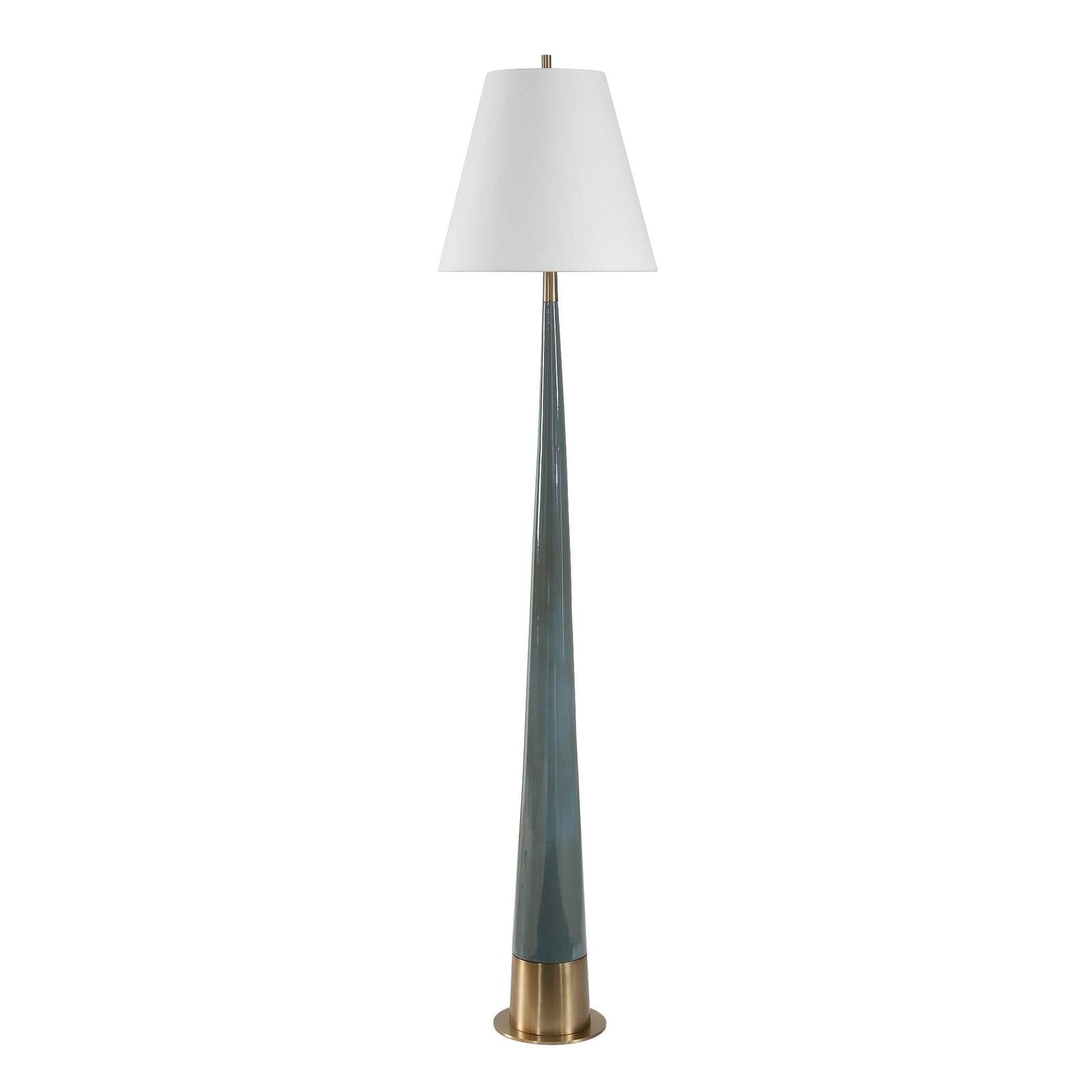 Uttermost Riccardi Blue Floor Lamp