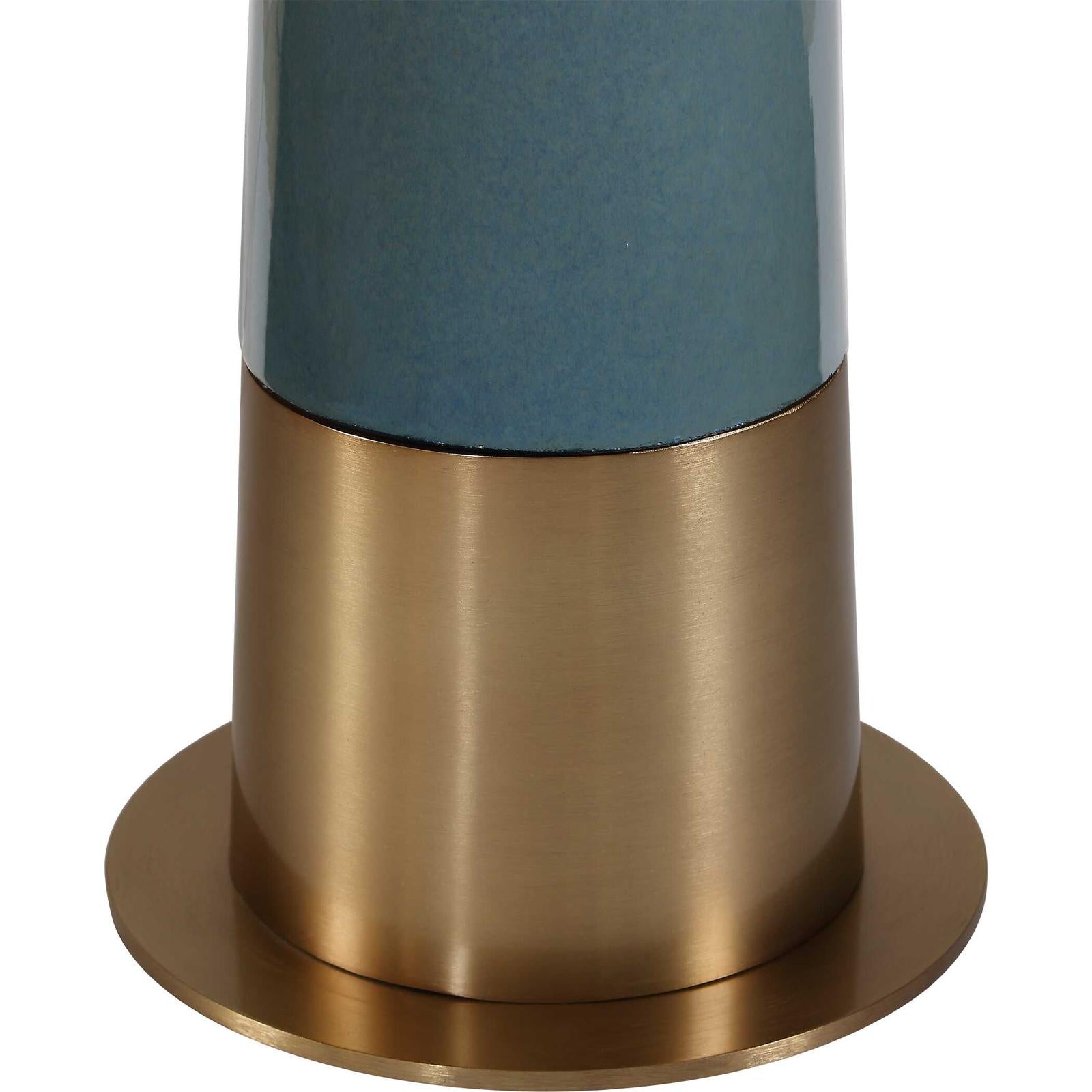 Uttermost Riccardi Blue Floor Lamp
