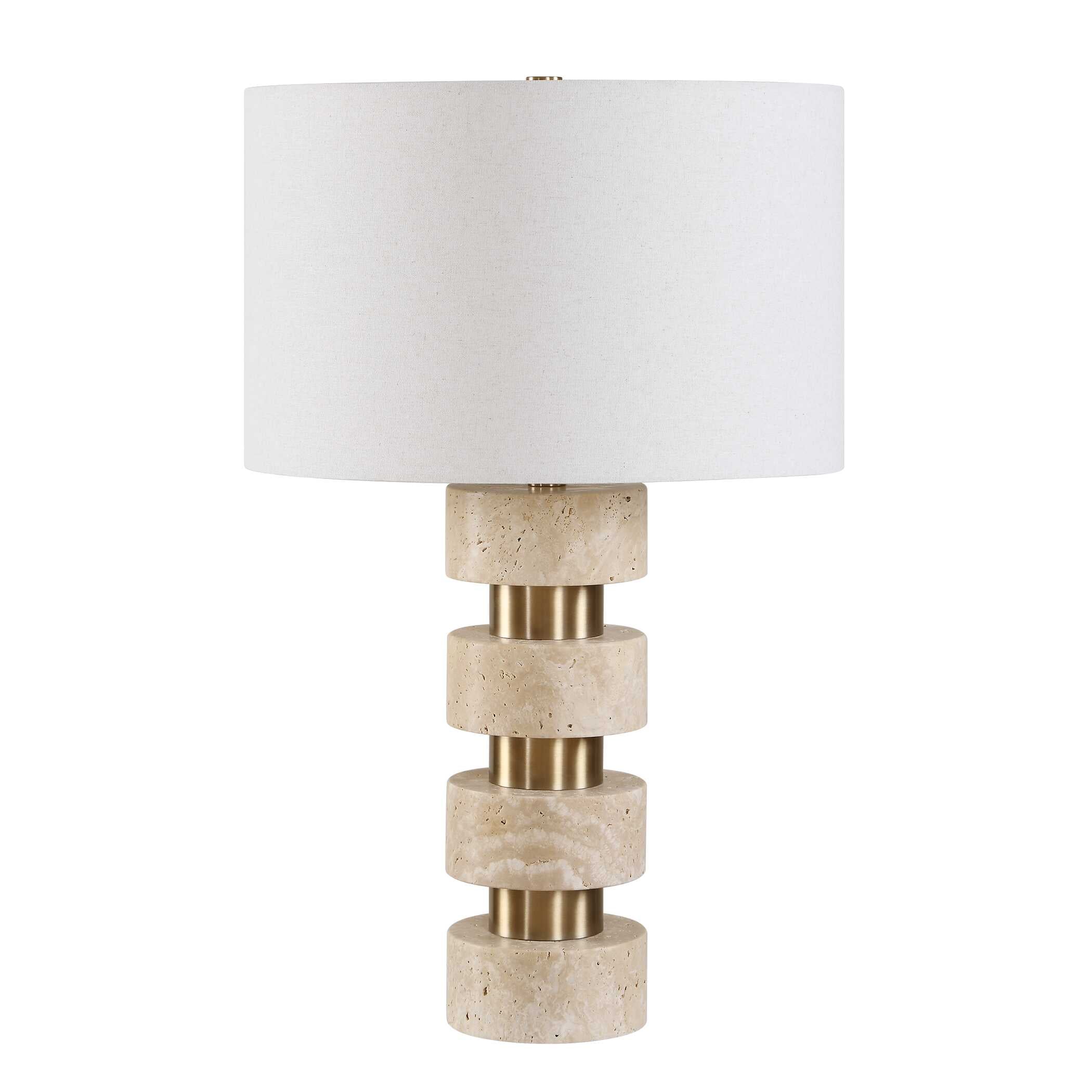 Uttermost Makani Travertine Table Lamp