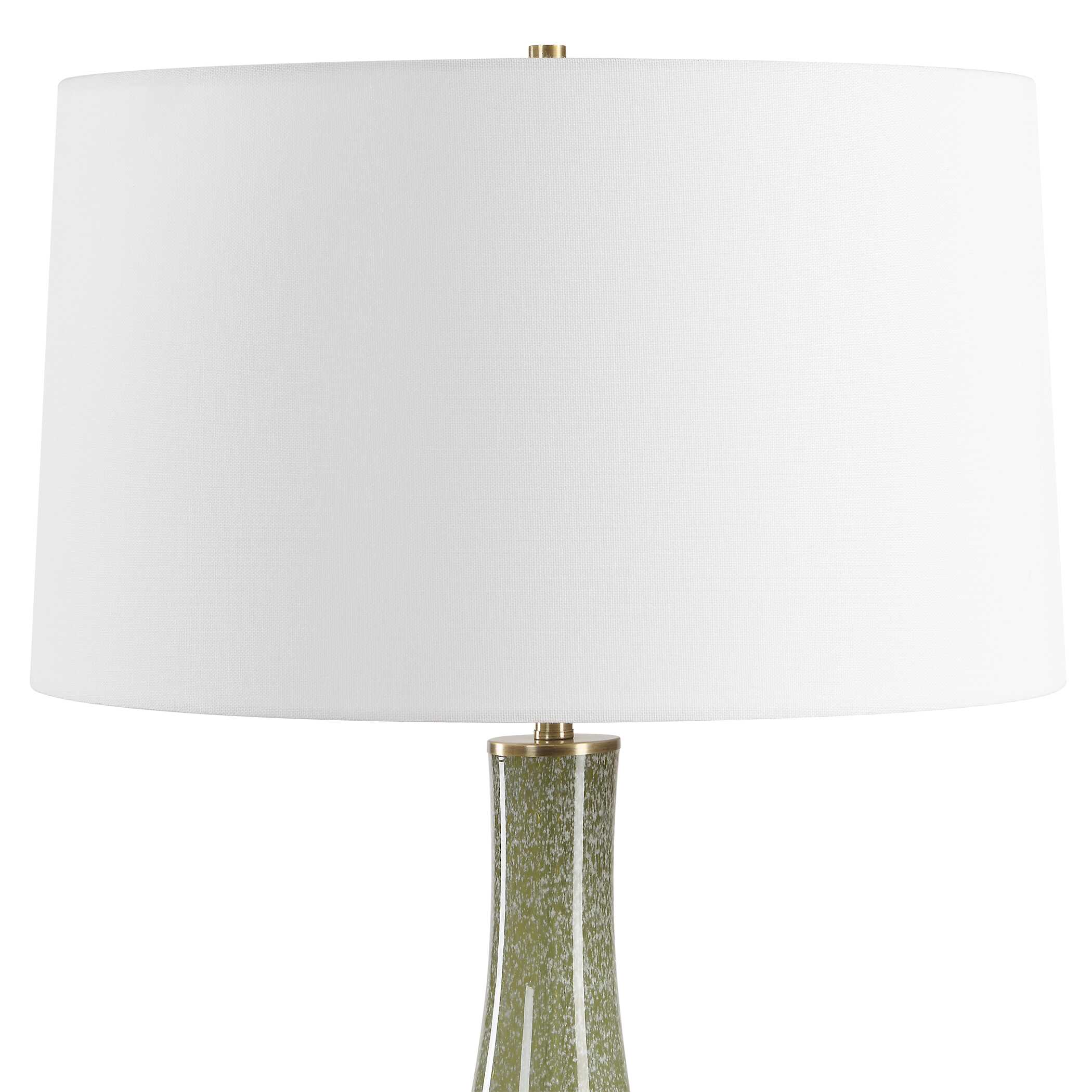 Uttermost Marist Green Table Lamp