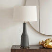 Uttermost Slovis Dark Gray Table Lamp