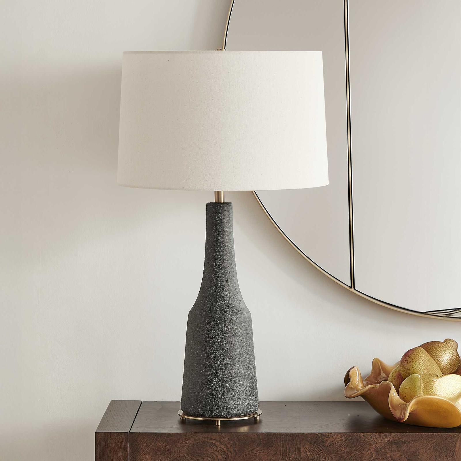 Uttermost Slovis Dark Gray Table Lamp