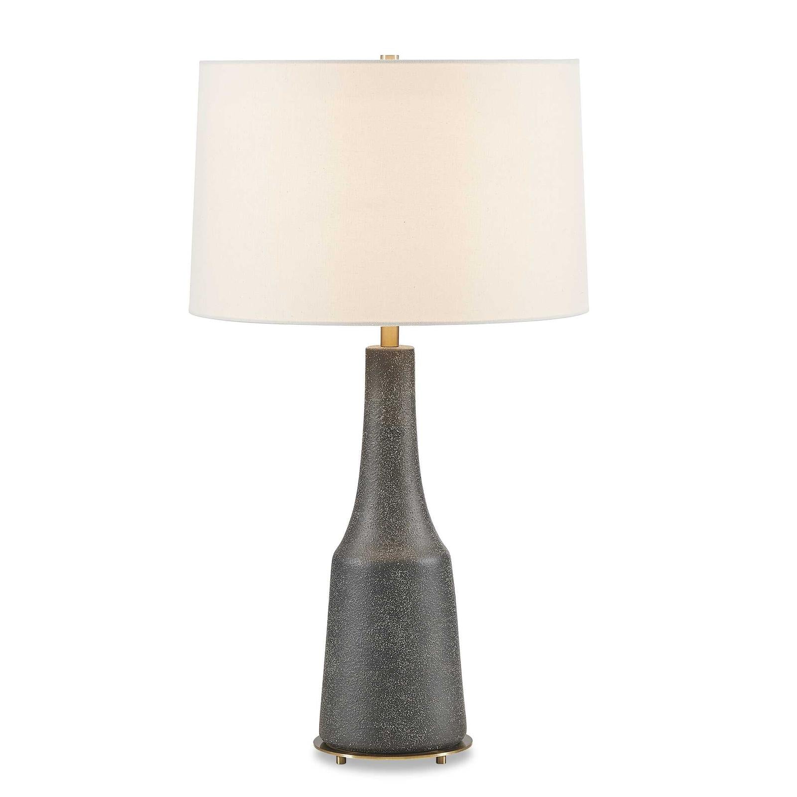 Uttermost Slovis Dark Gray Table Lamp
