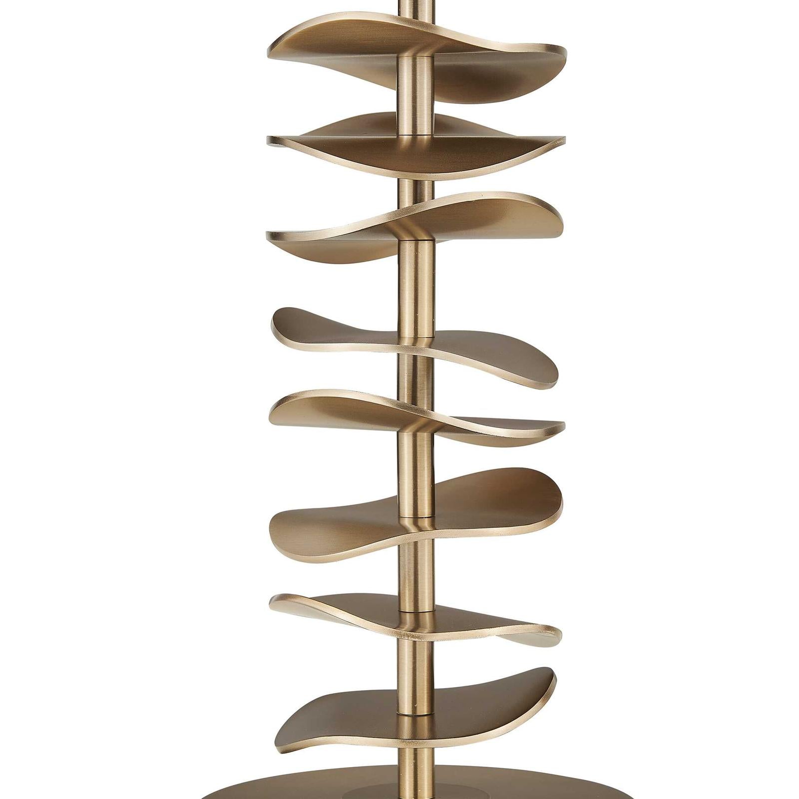 Uttermost Akoa Metal Disc Table Lamp
