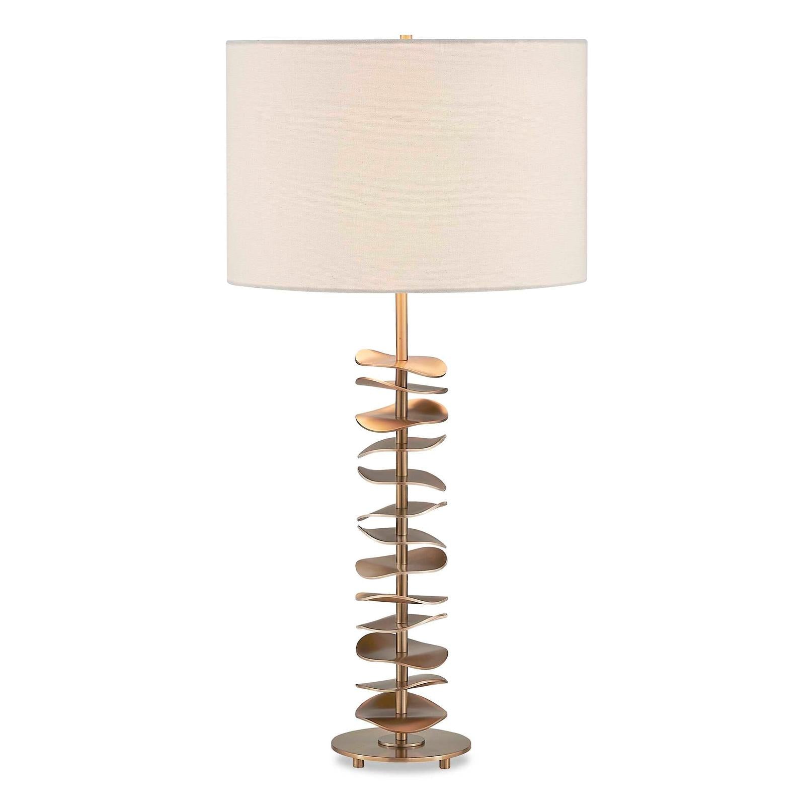 Uttermost Akoa Metal Disc Table Lamp