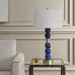 Uttermost Bellore Blue Glaze Table Lamp