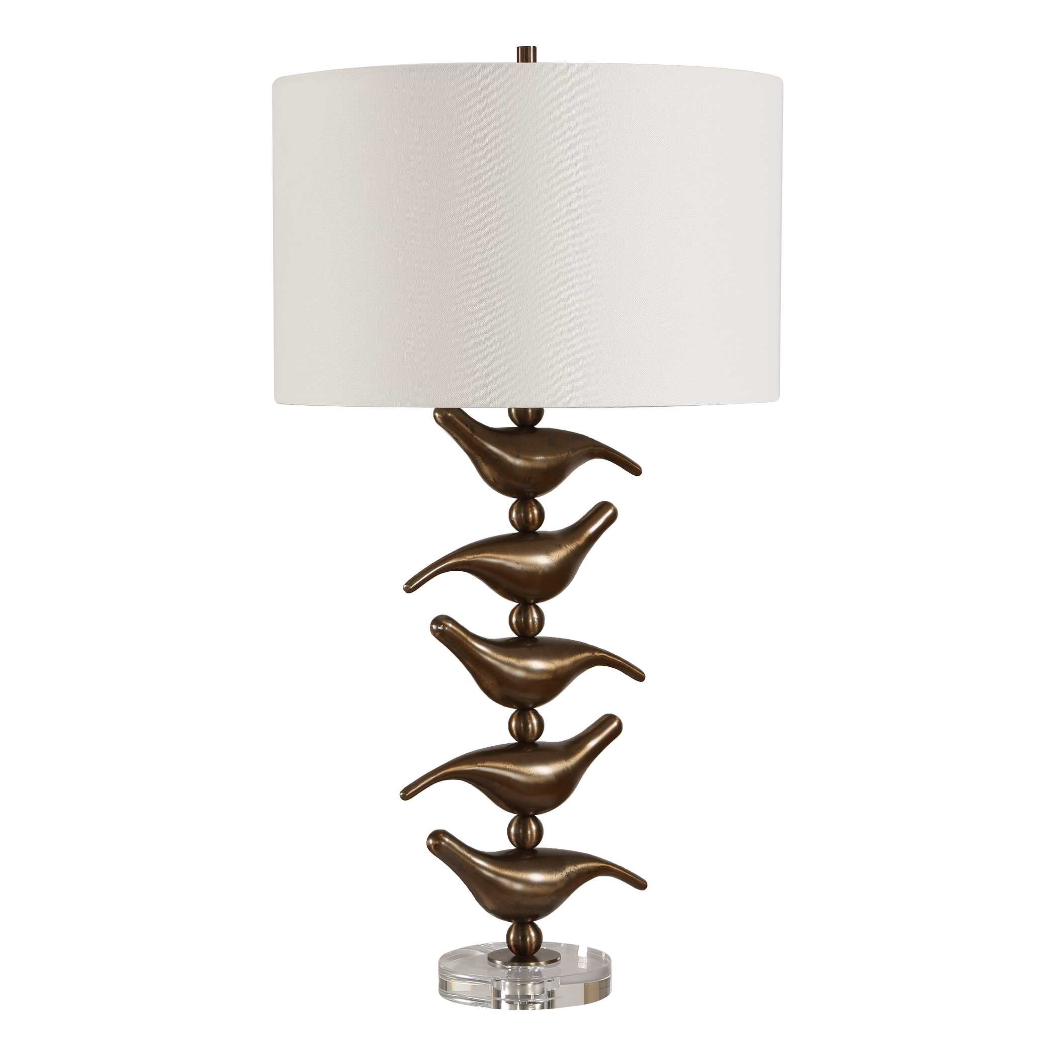 Uttermost Sing Song Bronze Table Lamp