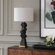 Uttermost Demelo Stacked Wood Table Lamp