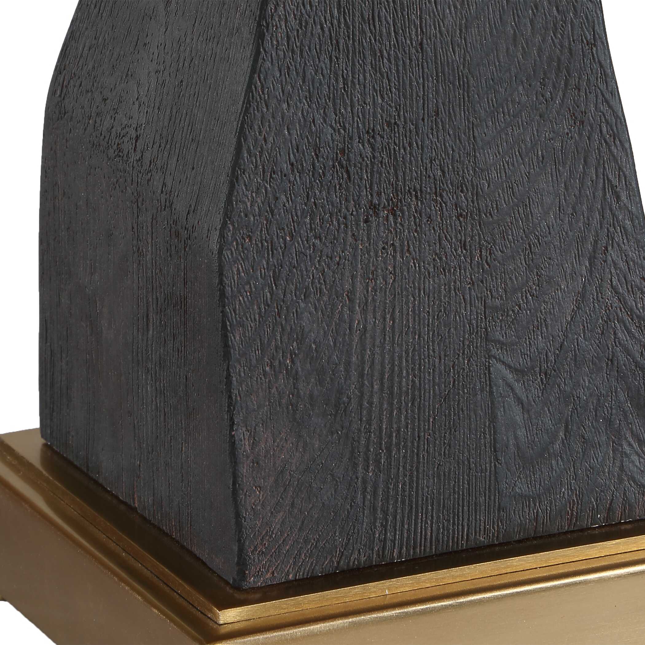 Uttermost Demelo Stacked Wood Table Lamp