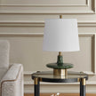 Uttermost Sieler Glossy Green Table Lamp