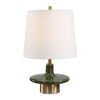 Uttermost Sieler Glossy Green Table Lamp